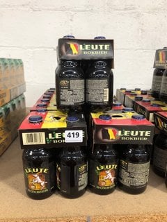 (COLLECTION ONLY) QTY OF LEUTE BOKBIER BELGIAN BEER - EACH BOTTLE 33CL 7.5% ALC VOL - BBE 11/09/25 (WE OPERATE A CHALLENGE 25 POLICY. 18+ ID MAY BE REQUIRED UPON COLLECTION/DELIVERY, E.G. A VALID PAS