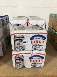 (COLLECTION ONLY) QTY OF ASSORTED BEER TO INCLUDE ORIGINALE BIRRA ITALIAN STYLE BEER 33CL CANS 4.7% ALC VOL - BBE 09/01/2025 (WE OPERATE A CHALLENGE 25 POLICY. 18+ ID MAY BE REQUIRED UPON COLLECTION/