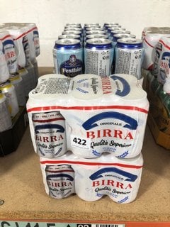 (COLLECTION ONLY) QTY OF ASSORTED BEER TO INCLUDE ORIGINALE BIRRA ITALIAN STYLE BEER 33CL CANS 4.7% ALC VOL - BBE 09/01/2025 (WE OPERATE A CHALLENGE 25 POLICY. 18+ ID MAY BE REQUIRED UPON COLLECTION/