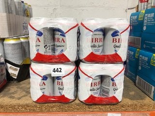 (COLLECTION ONLY) QTY OF ORIGINALE BIRRA ITALIAN STYLE BEER - EACH CAN 33L 4.7% ALC VOL - BBE 09/01/25 (WE OPERATE A CHALLENGE 25 POLICY. 18+ ID MAY BE REQUIRED UPON COLLECTION/DELIVERY, E.G. A VALID