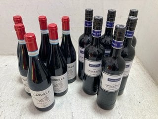 6 BOTTLES OF WIRRA WIRRA CHURCH BLOCK MCLAREN VALE 2021 75CL ALC 14.5% TO INCLUDE 6 BOTTLES OF CARDILLA NERO DAVOLA 2022 75CL ALC 13% (PLEASE NOTE IF YOU OPT TO HAVE THIS LOT DELIVERED, THE BOX WILL