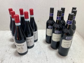 6 BOTTLES OF WIRRA WIRRA SHIRAZ MCLAREN VALE 2021 75CL ALC 14.5% TO INCLUDE 6 BOTTLES OF CARDILLA NERO DAVOLA 2022 75CL ALC 13% (PLEASE NOTE IF YOU OPT TO HAVE THIS LOT DELIVERED, THE BOX WILL NOT BE