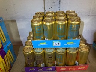 (COLLECTION ONLY) QTY OF ASSORTED AU VODKA CANNED DRINKS TO INCLUDE AU VODKA BLUE RASPBERRY AND VODKA CANNED DRINK 330ML 5% ALC VOL (WE OPERATE A CHALLENGE 25 POLICY. 18+ ID MAY BE REQUIRED UPON COLL