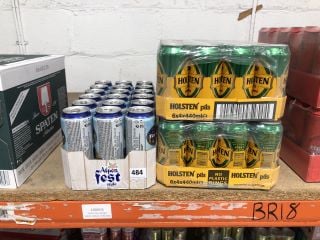 (COLLECTION ONLY) QTY OF ASSORTED CANNED BEERS TO INCLUDE FESTBIER 50CL 5.5% ALC VOL - BBE 08/05/2025 (WE OPERATE A CHALLENGE 25 POLICY. 18+ ID MAY BE REQUIRED UPON COLLECTION/DELIVERY, E.G. A VALID