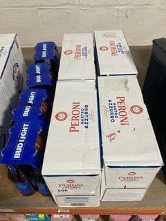 (COLLECTION ONLY) QTY OF ASSORTED BOTTLED BEERS TO INCLUDE PERONI NASTRO AZZURRO BOTTLED BEER 330ML 5% ALC VOL - BBE 03/2024 (WE OPERATE A CHALLENGE 25 POLICY. 18+ ID MAY BE REQUIRED UPON COLLECTION/