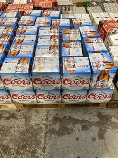 (COLLECTION ONLY) PALLET OF COORS BOTTLED BEER 330ML 4% ALC VOL - BBE 28/02/25 (WE OPERATE A CHALLENGE 25 POLICY. 18+ ID MAY BE REQUIRED UPON COLLECTION/DELIVERY, E.G. A VALID PASSPORT OR PHOTO DRIVI