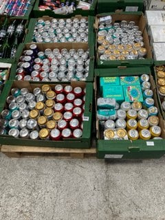 (COLLECTION ONLY) PALLET OF ASSORTED ALCOHOLIC BEVERAGES TO INCLUDE HOBGOBLIN GOLD BEER 440ML 4.3% ALC VOL - BBE 31/08/25 (WE OPERATE A CHALLENGE 25 POLICY. 18+ ID MAY BE REQUIRED UPON COLLECTION/DEL