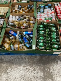 (COLLECTION ONLY) PALLET OF ASSORTED ALCOHOLIC BEVERAGES TO INCLUDE CORONA EXTRA 330ML 4.5% ALC VOL - BBE JUN 25 (WE OPERATE A CHALLENGE 25 POLICY. 18+ ID MAY BE REQUIRED UPON COLLECTION/DELIVERY, E.