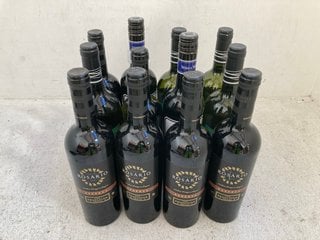 12 X BOTTLES OF ASSORTED WINES TO INCLUDE ROSARIO 2022 RESERVA CASA ERMALINDA FREITAS RED WINE 75CL ALC 14% (WE OPERATE A CHALLENGE 25 POLICY. 18+ ID MAY BE REQUIRED UPON COLLECTION/DELIVERY, E.G. A