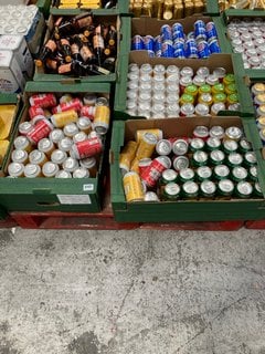 (COLLECTION ONLY) PALLET OF ASSORTED ALCOHOLIC BEVERAGES TO INCLUDE GOSNELLS HAZY NECTAR 330ML ALC 4% - BBE 24.4.26 (WE OPERATE A CHALLENGE 25 POLICY. 18+ ID MAY BE REQUIRED UPON COLLECTION/DELIVERY,