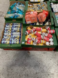 (COLLECTION ONLY) PALLET OF ASSORTED ALCOHOLIC BEVERAGES TO INCLUDE GOSNELLS HAZY NECTAR 330ML ALC 4% - BBE 25.4.26 (WE OPERATE A CHALLENGE 25 POLICY. 18+ ID MAY BE REQUIRED UPON COLLECTION/DELIVERY,