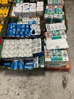 (COLLECTION ONLY) PALLET OF ASSORTED NON ALCOHOLIC BEVERAGES TO INCLUDE PERLENBACHER NON ALCOHOLIC LAGER 330ML 0.0% ALC VOL - BBE APR 25 (WE OPERATE A CHALLENGE 25 POLICY. 18+ ID MAY BE REQUIRED UPON