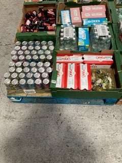 (COLLECTION ONLY) PALLET OF ASSORTED ALCOHOLIC BEVERAGES TO INCLUDE BUDWEISER BOTTLED LAGER 300ML 4.5% ALC VOL - BBE JUN 25 (WE OPERATE A CHALLENGE 25 POLICY. 18+ ID MAY BE REQUIRED UPON COLLECTION/D