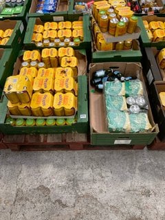 (COLLECTION ONLY) PALLET OF ASSORTED ALCOHOLIC BEVERAGES TO INCLUDE GREENE KING HAZYDAY IPA 330ML ALC 4.3% - BBE DEC 24 (WE OPERATE A CHALLENGE 25 POLICY. 18+ ID MAY BE REQUIRED UPON COLLECTION/DELIV