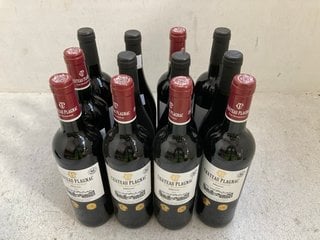 12 X BOTTLES OF ASSORTED WINES TO INCLUDE CHÂTEAU PLAGNAC CRU BOURGEOIS MÉDOC 2021 75CL ALC 13% (WE OPERATE A CHALLENGE 25 POLICY. 18+ ID MAY BE REQUIRED UPON COLLECTION/DELIVERY, E.G. A VALID PASSPO