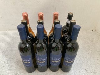 12 X BOTTLES OF ASSORTED WINES TO INCLUDE ENTRE QUINTAS DOURO RESERVA 2021 75CL ALC 14% (WE OPERATE A CHALLENGE 25 POLICY. 18+ ID MAY BE REQUIRED UPON COLLECTION/DELIVERY, E.G. A VALID PASSPORT OR PH