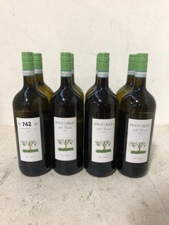 (COLLECTION ONLY) 8 X PINOT GRIGIO DELLE VENEZIE WHITE WINE 150CL 12% ALC VOL (WE OPERATE A CHALLENGE 25 POLICY. 18+ ID MAY BE REQUIRED UPON COLLECTION/DELIVERY, E.G. A VALID PASSPORT OR PHOTO DRIVIN