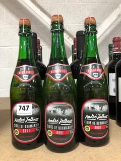 12 X ASSORTED BOTTLES OF WINE TO INCLUDE ANDRE TALBERT CIDRE DE NORMANDIE BRUT 750ML 4.5% ALC VOL (WE OPERATE A CHALLENGE 25 POLICY. 18+ ID MAY BE REQUIRED UPON COLLECTION/DELIVERY, E.G. A VALID PASS