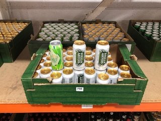 (COLLECTION ONLY) QTY OF ASSORTED CANNED BEERS TO INCLUDE STELLA ARTOIS BELGIUM UNFILTERED 440ML 5% ALC VOL - BBE APR 2025 (WE OPERATE A CHALLENGE 25 POLICY. 18+ ID MAY BE REQUIRED UPON COLLECTION/DE