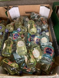 (COLLECTION ONLY) 1 BOX OF LOOSE BOTTLES OF OPIHR PRE MIXED GIN AND TONIC TO INCLUDE GIN AND TONIC WITH A DASH OF GINGER 275ML ALC 6.5% (WE OPERATE A CHALLENGE 25 POLICY. 18+ ID MAY BE REQUIRED UPON