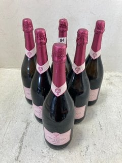 (COLLECTION ONLY) 6 X BOTTLES OF ALLINI PROSECCO D.O.C. ROSE 2021 150CL ALC 11% (WE OPERATE A CHALLENGE 25 POLICY. 18+ ID MAY BE REQUIRED UPON COLLECTION/DELIVERY, E.G. A VALID PASSPORT OR PHOTO DRIV