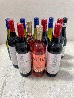 12 X ASSORTED BOTTLES OF WINE TO INCLUDE CARMEN PREMIER 1850 RESERVA 2022 FUME BLANC 75CL ALC 12.5% (WE OPERATE A CHALLENGE 25 POLICY. 18+ ID MAY BE REQUIRED UPON COLLECTION/DELIVERY, E.G. A VALID PA