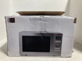 JOHN LEWIS AND PARTNERS 25L MICROWAVE MODEL: JLSMWO09 - RRP - £99: LOCATION - H6