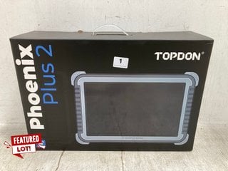 TOPDON PHOENIX PLUS 2 BIDIRECTIONAL CAR DIAGNOSTIC SCANNER - RRP - £1160: LOCATION - E0