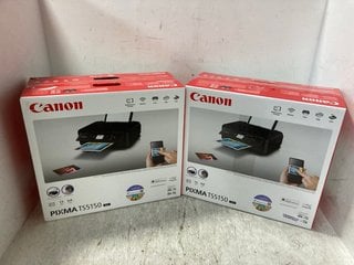 2 X CANON PIXMA TS5150 HOME PRINTERS: LOCATION - H14