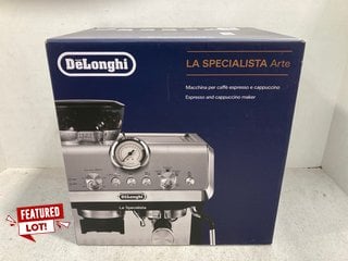 DELONGHI LA SPECIALISTA ARTE ESPRESSO AND CAPPUCCINO MAKER - RRP - £530: LOCATION - E1