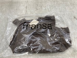 FRANSA WOMENS FRELISE KNITTED JUMPER IN BROWN SIZE: S: LOCATION - E1