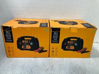 2 X 6 IN 1 JUMP STARTER POWER PACKS: LOCATION - F0