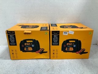 2 X 6 IN 1 JUMP STARTER POWER PACK: LOCATION - F1