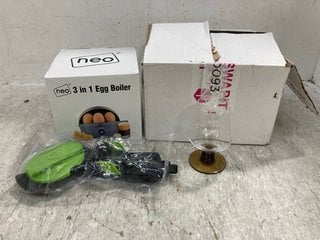 NEO 3 IN 1 EGG BOILER & GTECH BRANCH CUTTER BC3.0: LOCATION - F4