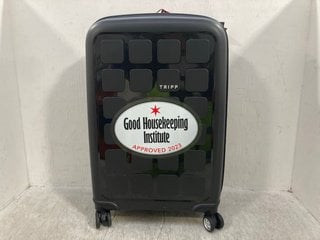 TRIPP TOUGH SECURE SUITCASE IN BLACK: LOCATION - F6