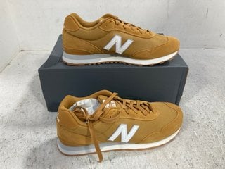 NEW BALANCE ML515CB3 MENS TRAINERS IN BROWN SIZE - UK 10.5: LOCATION - F7