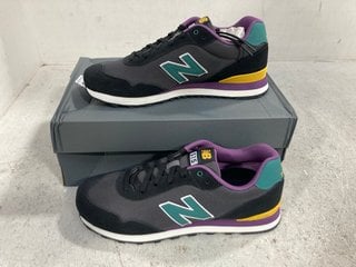 NEW BALANCE ML515AB3 TRAINERS IN BLACK/PURPLE SIZE - UK 10.5: LOCATION - F7