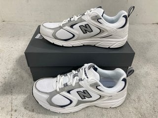 NEW BALANCE ML408A MENS TRAINERS IN WHITE SIZE - UK 8: LOCATION - F7