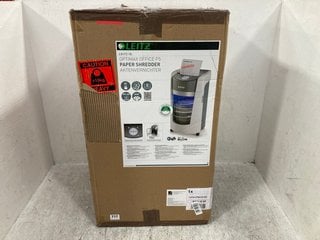 LEITZ OPTIMAX OFFICE P5 PAPER SHREDDER - RRP - £300: LOCATION - F9