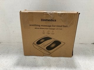 HOMEDICS SOOTHING SHIATSU FOOT MASSAGER WITH HEAT: LOCATION - F11