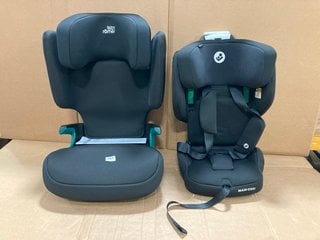 MAXI COSI NOMAD PLUS TODDLER CAR SEAT TO INCLUDE BRITAX ROMER HIGH BACK CHILDRENS CAR SEAT IN BLACK: LOCATION - F12