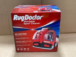 RUG DOCTOR PORTABLE SPOT CLEANER: LOCATION - F12