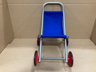 LARGE BLUE PUSHCHAIR: LOCATION - F14