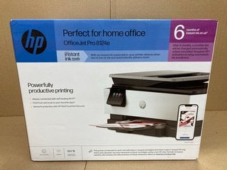 HP OFFICE JET 8124E PRINTER - RRP - £110: LOCATION - F14