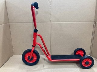 WINTHER SCOOTER IN RED: LOCATION - F15