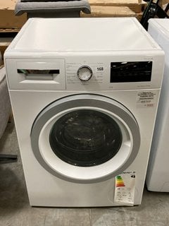 BOSCH 8KG WASHING MACHINE: MODEL WAN28258GB - RRP £479: LOCATION - A5