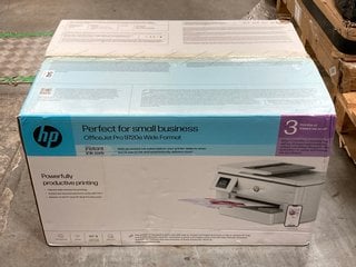 HP OFFICEJET PRO 9720E WIDE FORMAT PRINTER AND SCANNER: LOCATION - D10