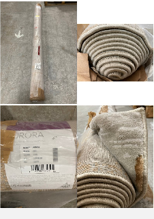 EASY LIVING AURORA EXTRA LARGE FLOOR RUG IN DUNE : SIZE 240 X 340CM: LOCATION - D2