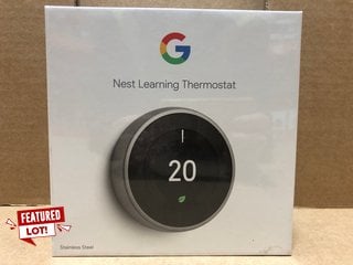 GOOGLE NEST LEARNING THERMOSTAT RRP £189.99: LOCATION - AR2