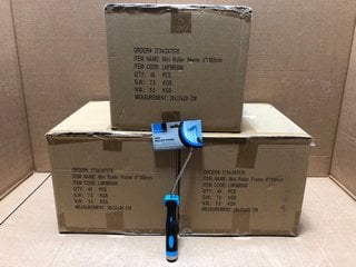 3 X BOXES OF MINI ROLLER -HANDLES 4'': LOCATION - AR2